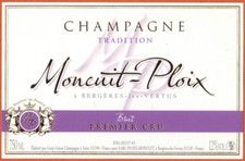 Etiquette champagne brut d'occasion  Dijon