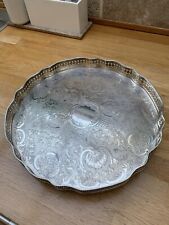 Silver plated tray for sale  BURTON-ON-TRENT