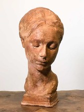 Antica scultura testa usato  Perugia