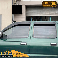 Ternos de viseiras de janela Premium Weather Shields para Hilux cabine dupla UTE 97-05 4 peças comprar usado  Enviando para Brazil