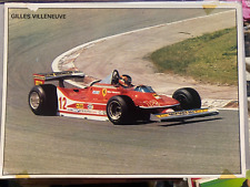 Stampa gilles villeneuve usato  Genova