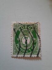 Francobollo norvegia 1921 usato  Forli