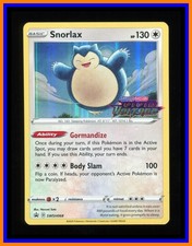 Snorlax swsh068 black for sale  BRISTOL