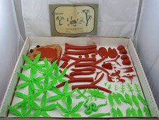 JUNGLE SWAMP Cenas Pré-Históricas AURORA Original Kit Modelo COMPLETO Com CAIXA 1972 comprar usado  Enviando para Brazil