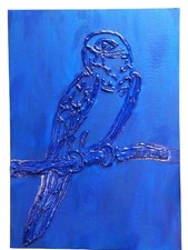 Art abstrait bleu d'occasion  Allaire