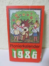 Pionierkalender 1986 ddr gebraucht kaufen  Halle
