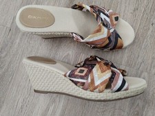 Pantoletten sandalen keilabsat gebraucht kaufen  Dingolfing