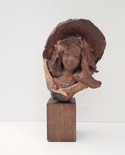 Signed terracotta statuette d'occasion  Expédié en Belgium