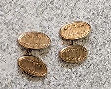 Pair vintage gold for sale  FOCHABERS