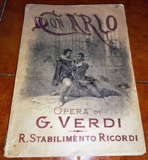 Giuseppe verdi don usato  Italia