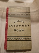 Julian's Interest Book 1888 calculation tables  comprar usado  Enviando para Brazil