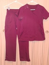 Conjunto de esfoliante feminino SCRUBSTAR Burgandy, tamanho pequeno, muito bom estado, veja foto lt mancha desodorante comprar usado  Enviando para Brazil