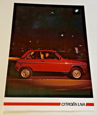 Brochure citroen lna d'occasion  Quarré-les-Tombes