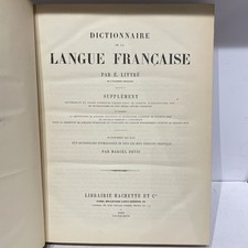 Dictionnaire langue française d'occasion  France