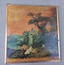 Ancien tableau scène d'occasion  Le Val
