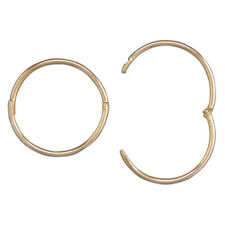 Usado, Brinco masculino de ouro 9 quilates 16 mm com argola articulada - 1 brinco comprar usado  Enviando para Brazil