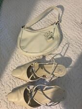 Cream slingback shoes for sale  BUXTON