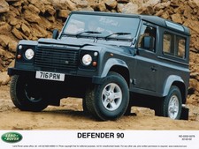 Usado, LAND ROVER DEFENDER 90, REG No.716 PRN, FOTOGRAFIA DIGITAL DE ÉPOCA. comprar usado  Enviando para Brazil