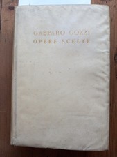Gasparo gozzi opere usato  Magliano Sabina