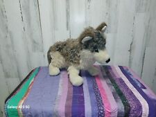 Brinquedo de pelúcia Douglas Plush The Cuddle Smoke Wolf bicho de pelúcia #1845 18” de comprimento comprar usado  Enviando para Brazil