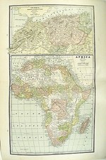 1890 map africa for sale  Belton