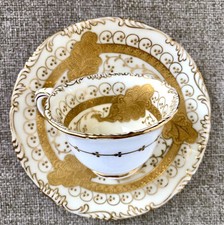 Pires antigos de xícara de demitasse de ouro marrom Westhead & Moore 1862-1904, usado comprar usado  Enviando para Brazil