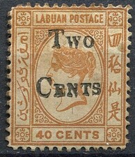 Labuan 1892 40c for sale  HIGHBRIDGE