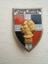 Insigne militaire regiment d'occasion  L'Arbresle