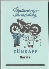 Bedienungs anweisung zündapp gebraucht kaufen  Freiamt