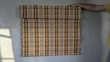 2 persianas de madeira tecida vintage Del Mar romana 29" X 36" marrom  comprar usado  Enviando para Brazil