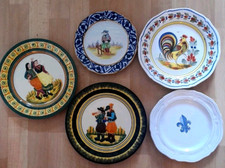 Anciennes assiettes faiences d'occasion  Huelgoat