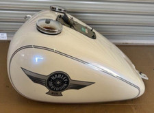 Tanque de combustível Harley Davidson gasolina 15º aniversário. FLSTF FatBoy 2005 branco pérola #3829, usado comprar usado  Enviando para Brazil