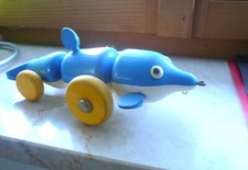 Seltener delphin nachziehspiel gebraucht kaufen  Straubing