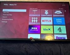 Tcl 43p725k hdr for sale  EDGWARE