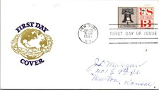 Goldpath: US COVER 1961, PRIMER DÍA, CV802_P08 segunda mano  Embacar hacia Mexico