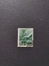 Francobollo repubblica italian usato  Italia