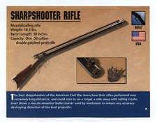 Cartão de armas de fogo Sharpshooter Rifle Atlas Classic comprar usado  Enviando para Brazil