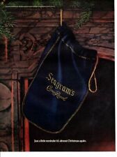 Impressão publicitária vintage Alcohol Seagram's Crown Royal Hung Fireplace anúncio de Natal comprar usado  Enviando para Brazil