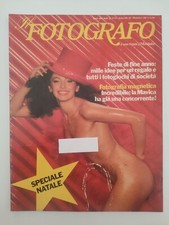 Fotografo dicembre 1981 usato  Vallo della Lucania