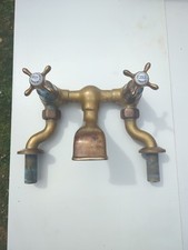Vintage brass bath for sale  STROUD
