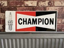 Vintage sign champion for sale  CALNE