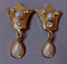 Vintage boucles oreilles d'occasion  France