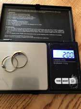 Goldringe gramm gelbgold gebraucht kaufen  Fuchsmühl