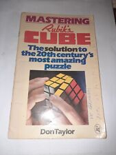 Mastering rubik cube for sale  GLOUCESTER