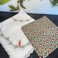 Mitteldecken weihnachten 80x gebraucht kaufen  Gersfeld