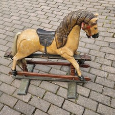 Altes holzpferd schaukelpferd gebraucht kaufen  Zwickau