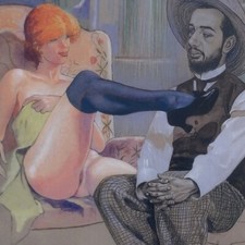Milo manara litografia usato  San Pier Niceto