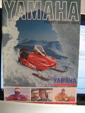 Yamaha schneemobile prospekt gebraucht kaufen  Lemförde
