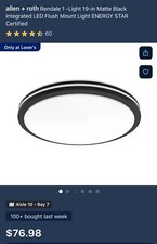 Round led flushmount for sale  San Antonio