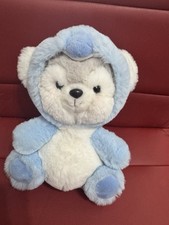 Cuddly blue bear for sale  UPMINSTER